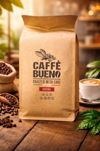 Kawa Ziarnista Caffe Bueno Crema Robusta 80% Arabika 20% 1 kg